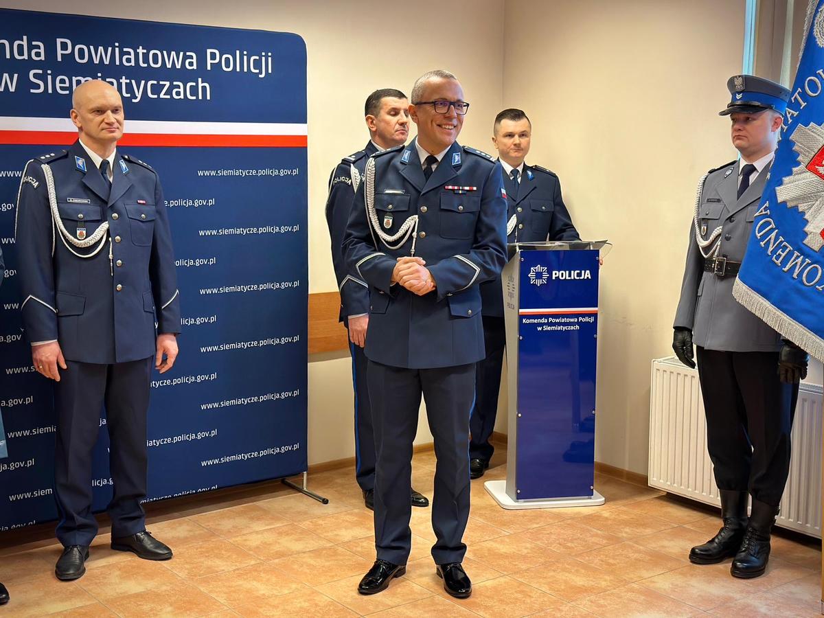 PO EGNANIE KOMENDANTA POWIATOWEGO POLICJI W SIEMIATYCZACH Aktualno ci PO EGNANIE KOMENDANTA POWIATOWEGO POLICJI W SIEMIATYCZACH Aktualno ci